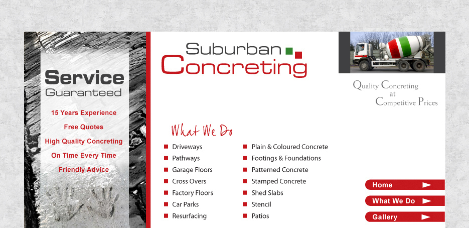 what we do suburban concreting wetherill park liverpool